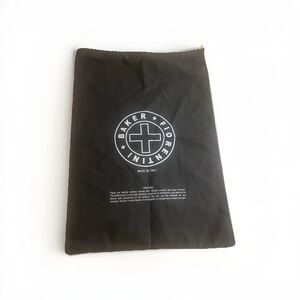 Authentic New Fiorentini + Baker Shoe Dust Bag Black made in Italy